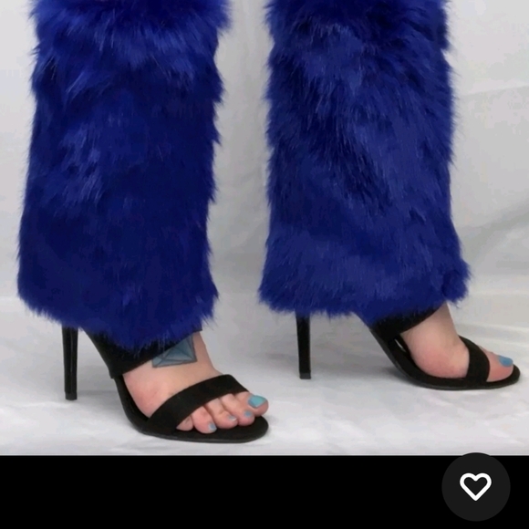 Faux Fur Sandal Boots - Picture 1 of 3